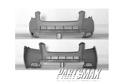 1000 | 2006-2008 HONDA PILOT Front bumper cover prime | HO1000240|04711S9VA92ZZ