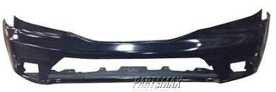 250 | 2012-2015 HONDA PILOT Front bumper cover TOURING; w/Park Assist; w/o Headlamp Washer Holes; prime | HO1000286|04711SZAA60ZZ