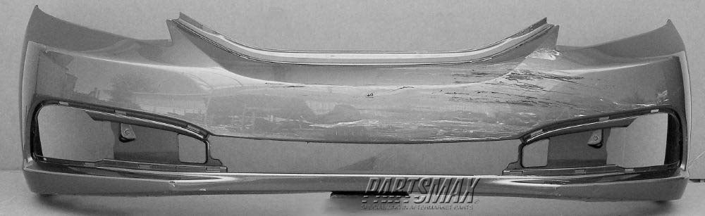 1000 | 2013-2015 HONDA CIVIC Front bumper cover Sedan; prime | HO1000290|04711TR3A50ZZ