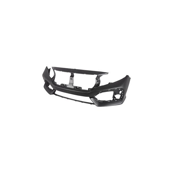 1000 | 2017-2019 HONDA CIVIC Front bumper cover Exc TYPE R; H/B; prime | HO1000307|04711TGGA00ZZ