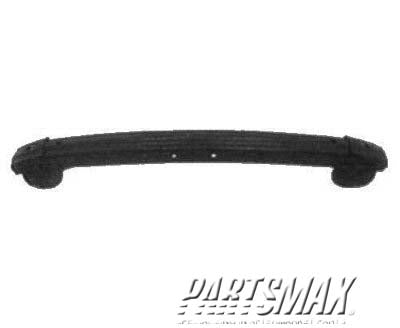 1006 | 2004-2005 HONDA CIVIC Front bumper reinforcement 4dr sedan | HO1006168|71130S5AA03ZZ