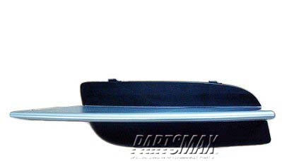 520 | 2009-2011 HONDA CIVIC LT Front bumper insert Coupe; Outer Grille; w/o Fog Lamps; Code NH731P; PTM | HO1038103|71108SVAA50ZE