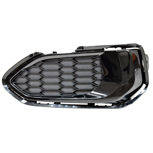 520 | 2018-2020 HONDA FIT LT Front bumper insert DX|LX; Fog Lamp Opening Cover; w/o Fog Lamps | HO1038150|71108T5RA50