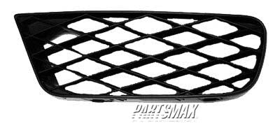 1039 | 2009-2011 HONDA CIVIC RT Front bumper insert Sedan; Outer Grille; matte black | HO1039100|71106SNAA50