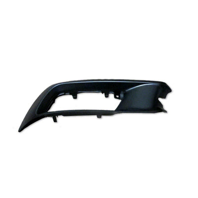 530 | 2012-2012 HONDA CIVIC RT Front bumper insert Sedan; Factory Installed; Fog Lamp Bezel; Crystal Black (Code NH731P); PTM | HO1039106|71106TR7A01ZD