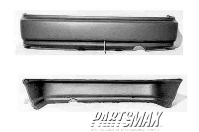 2430 | 1996-1998 HONDA CIVIC Rear bumper cover 2dr coupe/4dr sedan; USA/Canada built; prime | HO1100178|04715S01A00ZZ