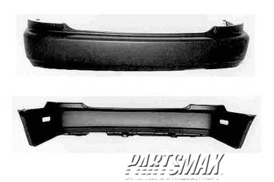 1100 | 1996-1997 HONDA ACCORD Rear bumper cover 2dr coupe | HO1100180|04715SV4A90ZZ