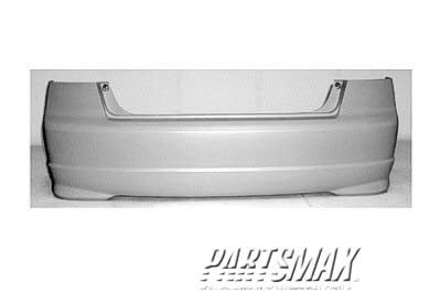 1100 | 2004-2005 HONDA CIVIC Rear bumper cover 4dr sedan; USA/Japan built; prime | HO1100217|04715S5AA91ZZ