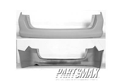 1100 | 2005-2010 HONDA ODYSSEY Rear bumper cover LX/EX; prime | HO1100220|04715SHJA92ZZ