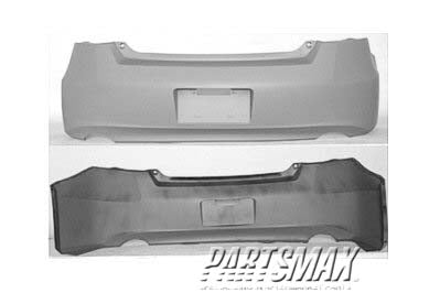 2430 | 2008-2012 HONDA ACCORD Rear bumper cover Coupe; 2.4L | HO1100247|04715TE0A90ZZ