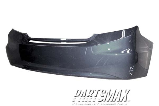 1100 | 2012-2012 HONDA CIVIC Rear bumper cover 1.8L; Sedan; Canada/USA Built; w/o Park Assist; prime | HO1100272|04715TR3A90ZZ