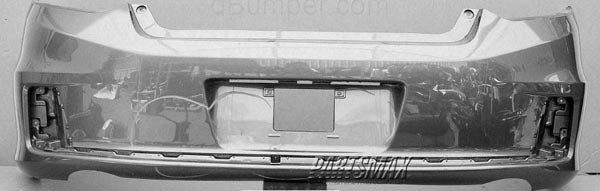 2430 | 2013-2014 HONDA ACCORD Rear bumper cover Coupe; prime | HO1100282|04715T3LA90ZZ