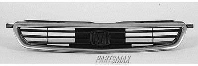 1200 | 1996-1998 HONDA CIVIC Grille assy 4dr sedan; except GX; USA | HO1200124|71121S04000