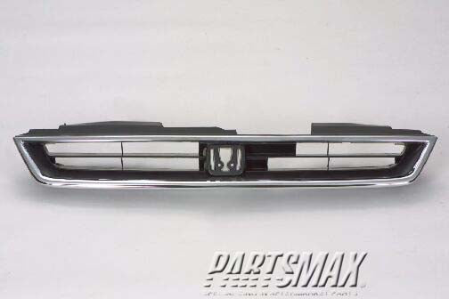 1200 | 1996-1997 HONDA ACCORD Grille assy w/4 cyl engine; matte black | HO1200136|75101SV4902