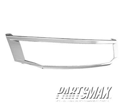 1202 | 2008-2010 HONDA ACCORD Grille surround Sedan; Grille Surround Chrome | HO1202104|71126TA5A00