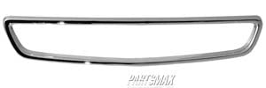 920 | 1996-1998 HONDA CIVIC Grille molding 4dr sedan; black & bright | HO1210107|71122S04000