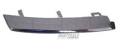 1213 | 2007-2009 HONDA CR-V RT Grille molding EX|EX-L; USA/Mexico Built; Upper; Chrome | HO1213110|71124SXSA21