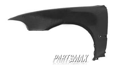 50 | 1992-1995 HONDA CIVIC LT Front fender assy 4dr sedan; w/molding holes | HO1240124|60261SR4507ZZ