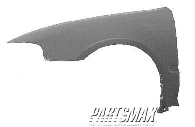 1240 | 1992-1995 HONDA CIVIC LT Front fender assy 2dr hatchback; VX/CX; w/o molding holes | HO1240125|60261SR3507ZZ