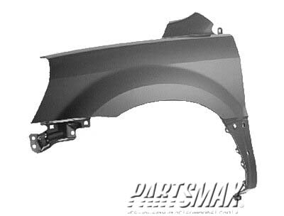 1240 | 2003-2005 HONDA PILOT LT Front fender assy all | HO1240159|60261S9VA90ZZ