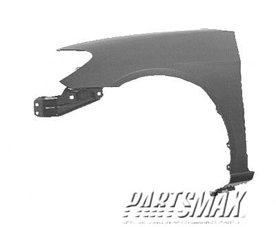 1240 | 2004-2005 HONDA CIVIC LT Front fender assy HYBRID | HO1240162|60261S5AA80ZZ