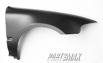 1241 | 1992-1995 HONDA CIVIC RT Front fender assy 2dr coupe; w/molding holes | HO1241123|60211SR3506ZZ