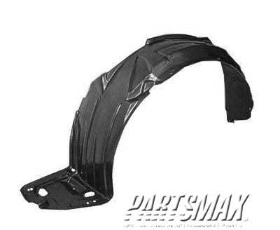 1248 | 2004-2005 HONDA CIVIC LT Front fender inner panel HYBRID; fender liner | HO1248121|74151S5AJ00