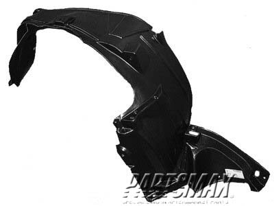 1248 | 2006-2012 HONDA RIDGELINE LT Front fender inner panel plastic liner | HO1248125|74151SJCA01