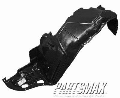 1248 | 2005-2007 HONDA ACCORD LT Front fender inner panel HYBRID; Japan Built | HO1248126|74151SDCA00