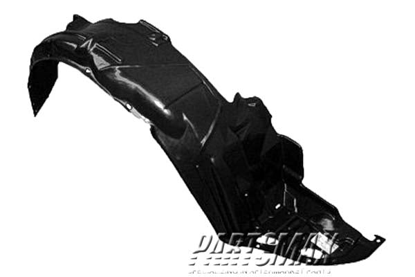 140 | 2003-2007 HONDA ACCORD RT Front fender inner panel 4dr sedan; fender liner | HO1249114|74101SDAA00