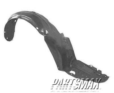 1249 | 1997-2001 HONDA PRELUDE RT Front fender inner panel fender liner | HO1249115|74101S30000