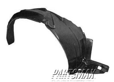 1249 | 2003-2003 HONDA CIVIC RT Front fender inner panel HYBRID; fender liner | HO1249120|74101S5B000