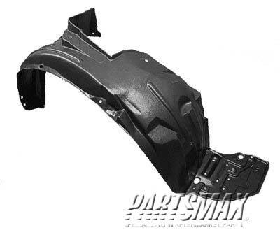 1249 | 2009-2014 HONDA FIT RT Front fender inner panel BASE | HO1249132|74100TK6A52