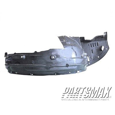 1249 | 2008-2012 HONDA ACCORD RT Front fender inner panel Sedan; USA Built | HO1249138|74100TA5A00