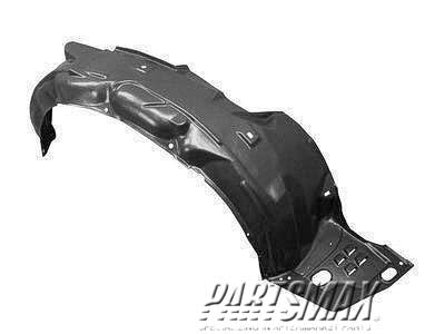 1249 | 2012-2012 HONDA CIVIC RT Front fender inner panel DX|LX; Coupe | HO1249142|74101TS8A00