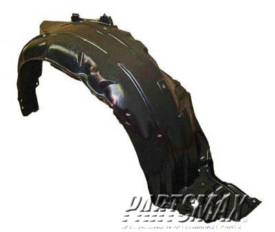 1251 | 2006-2011 HONDA CIVIC RT Front fender splash shield 4dr sedan; DX/DX-G/DX-VP/LX-S model; plastic liner | HO1251107|74101SNAA10