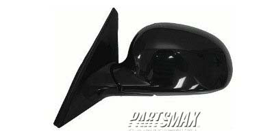 1320 | 1992-1995 HONDA CIVIC LT Mirror outside rear view 4dr sedan; manual foldaway; black | HO1320110|76250SR4A05