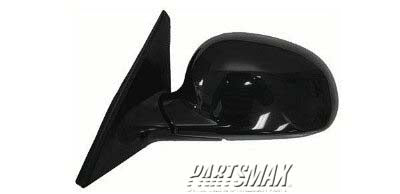 1700 | 1992-1995 HONDA CIVIC LT Mirror outside rear view 4dr sedan; power remote foldaway; black | HO1320113|76250SR1A16