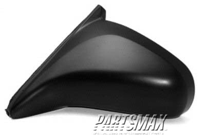 1700 | 1996-2000 HONDA CIVIC LT Mirror outside rear view HX; Coupe; Power | HO1320120|76250S02A15