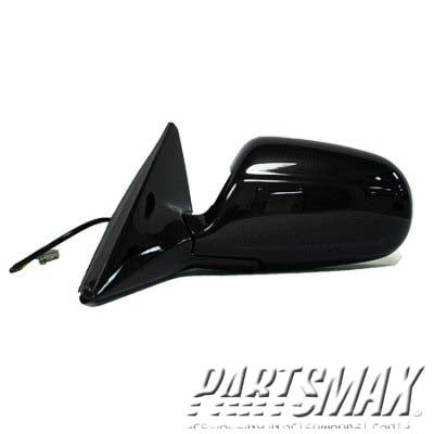 1700 | 2003-2005 HONDA CIVIC LT Mirror outside rear view HYBRID; power remote; black - paint to match | HO1320142|76250S5BA01ZA