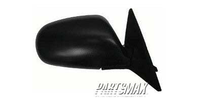 1321 | 1990-1993 HONDA ACCORD RT Mirror outside rear view 4dr sedan/4dr wagon; power remote; black | HO1321107|76200SM4C22ZC