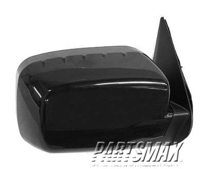 1321 | 2007-2009 HONDA RIDGELINE RT Mirror outside rear view Power; Non-Heated; PTM | HO1321229|76200SJCA11ZJ