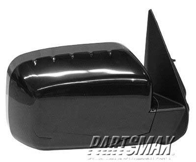 1321 | 2006-2008 HONDA RIDGELINE RT Mirror outside rear view power; heated; code (R519P) | HO1321232|76200SJCA21ZF