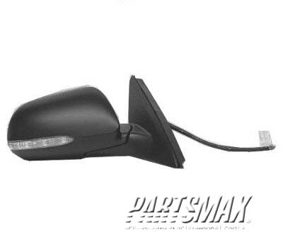 1321 | 2006-2006 HONDA ACCORD RT Mirror outside rear view HYBRID; Mirror Power Heat w/Lamp Smooth Cover | HO1321234|76200SDRA41ZG