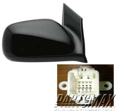 1321 | 2008-2011 HONDA CIVIC RT Mirror outside rear view EX-L|EX-L NAVI; Coupe; Heated; Code NH701M; PTM | HO1321244|76200SVAC21ZD