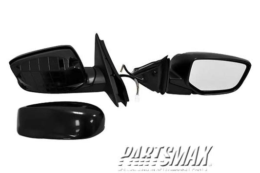 1321 | 2012-2012 HONDA CROSSTOUR RT Mirror outside rear view EX-L; Power; Heated; w/Memory; w/Cover; PTM; see notes | HO1321250|76208TP6A21-PFM