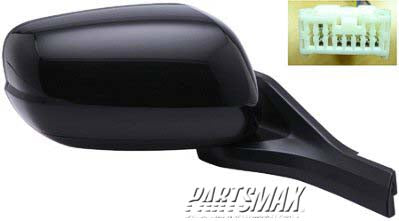 1321 | 2010-2014 HONDA INSIGHT RT Mirror outside rear view LX; Power; Folding; PTM | HO1321253|76200TM8315ZD