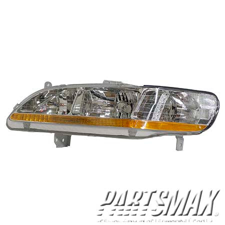 1150 | 1998-2000 HONDA ACCORD LT Headlamp assy composite combination lamp | HO2502111|33151S84A01