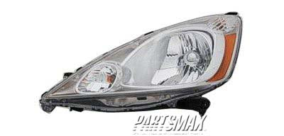 2502 | 2009-2011 HONDA FIT LT Headlamp assy composite Sport Model | HO2502137|33150TK6A11