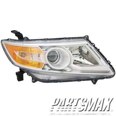 1150 | 2011-2013 HONDA ODYSSEY LT Headlamp assy composite Halogen | HO2502142|33150TK8A01